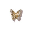 thumbnail image 3 of dianhelloya Nail Art Ornament Vibrant Color Shiny Visual Effect Creative Shape Non-Fading Decorative Metal Butterfly Nail Charms Manicure Art Ornament C, 3 of 8