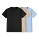 thumbnail image 1 of Pack 3 Playeras Deportivas Mujer Cuello Redondo,Black Khaki Lightblue,S, 1 of 7