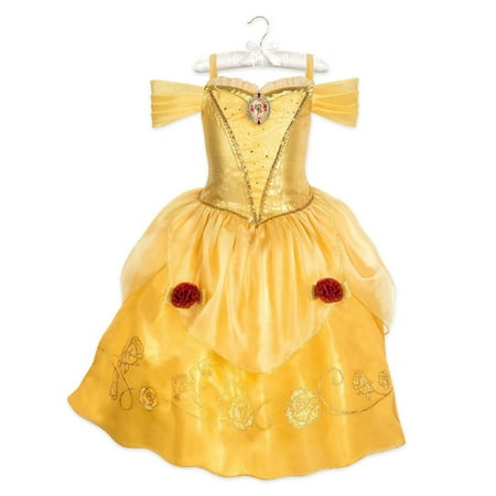 Disney Store Princess Beauty And Beast Belle Halloween Costume Dress Girl Size 5/6
