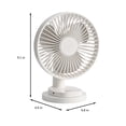 thumbnail image 3 of XGFHYJEH Desk Fan, Box Fan, Small Fan, Box Fan Clearance, Small Desk Fan, Small Fans for Desk, Portable Personal Quiet Electric Fan for Home, Plastic, 3 of 6