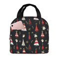 thumbnail image 1 of Easygdp Christmas Tree and Gold Socks Bolsa Térmica Premium - Tela Oxford Impermeable, Gran Capacidad, Bolsillo Frontal, Unisex para Trabajo, Escuela, Actividades al Aire Libre y Picnics, 1 of 8