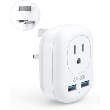 Travel Smart by Conair All-in-One Adapter with USB, 3 Outlets - Walmart.com