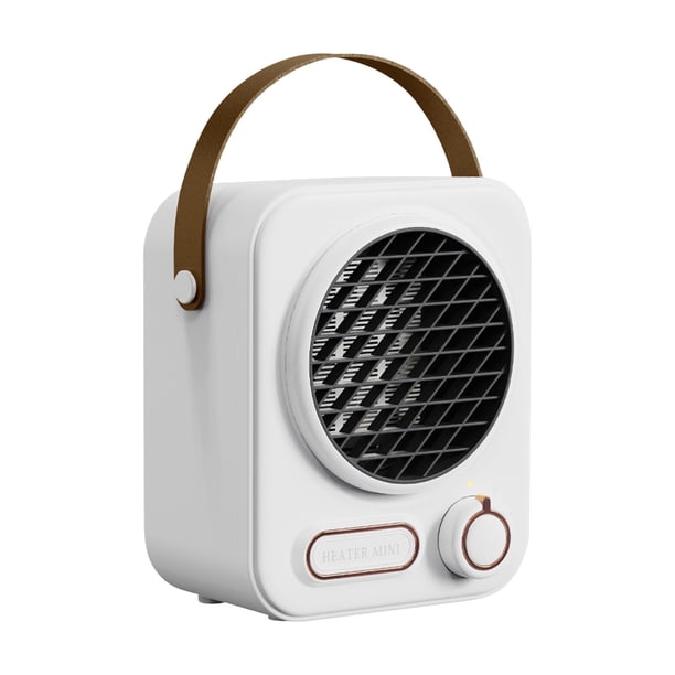 Ventilador de calefacción, calentador pequeño para el hogar, mini escritorio de oficina, calentador eléctrico de calentamiento rápido
