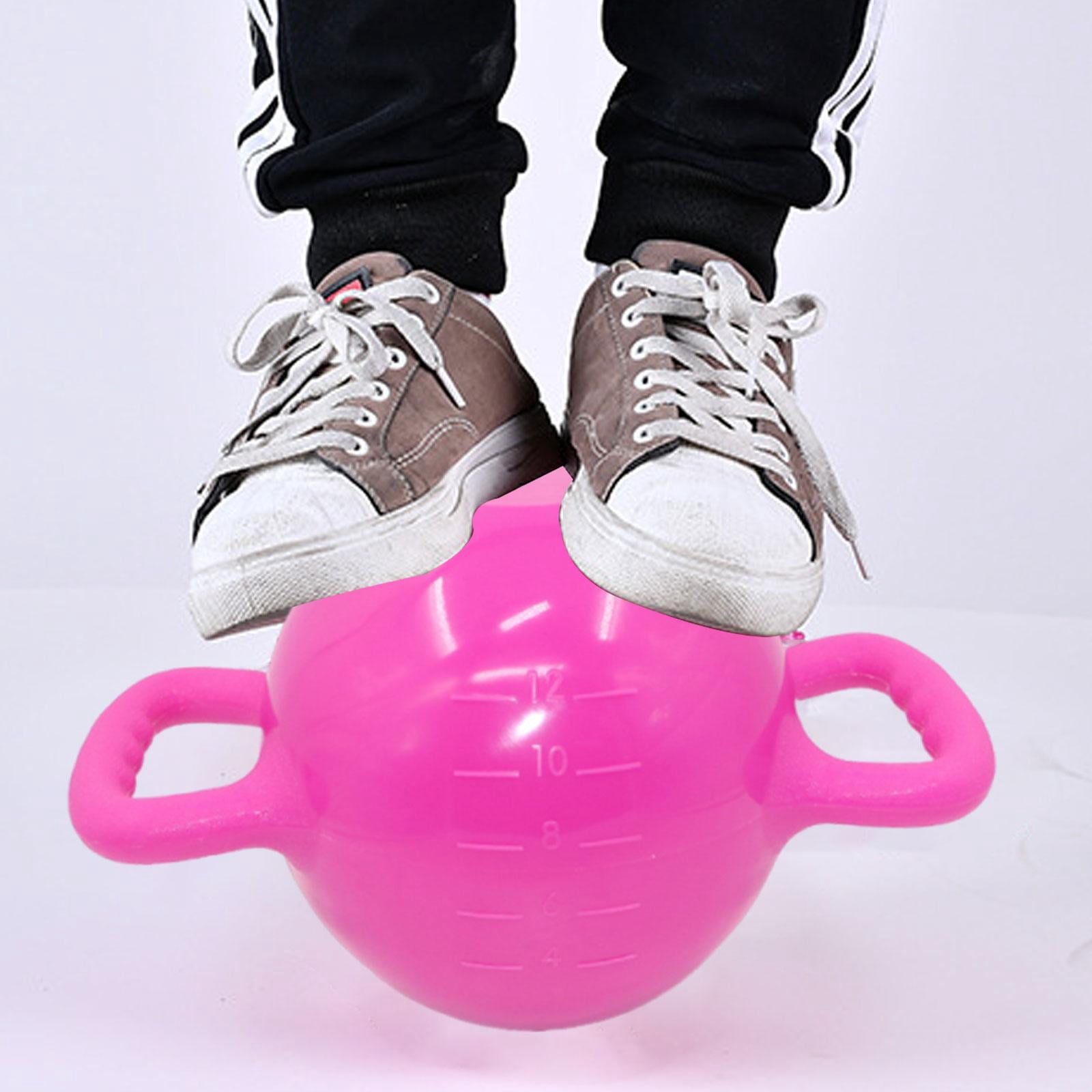Water Filled Kettlebells Adjustable Weights Double Handle Design PVC Material for Home Gym Fitness