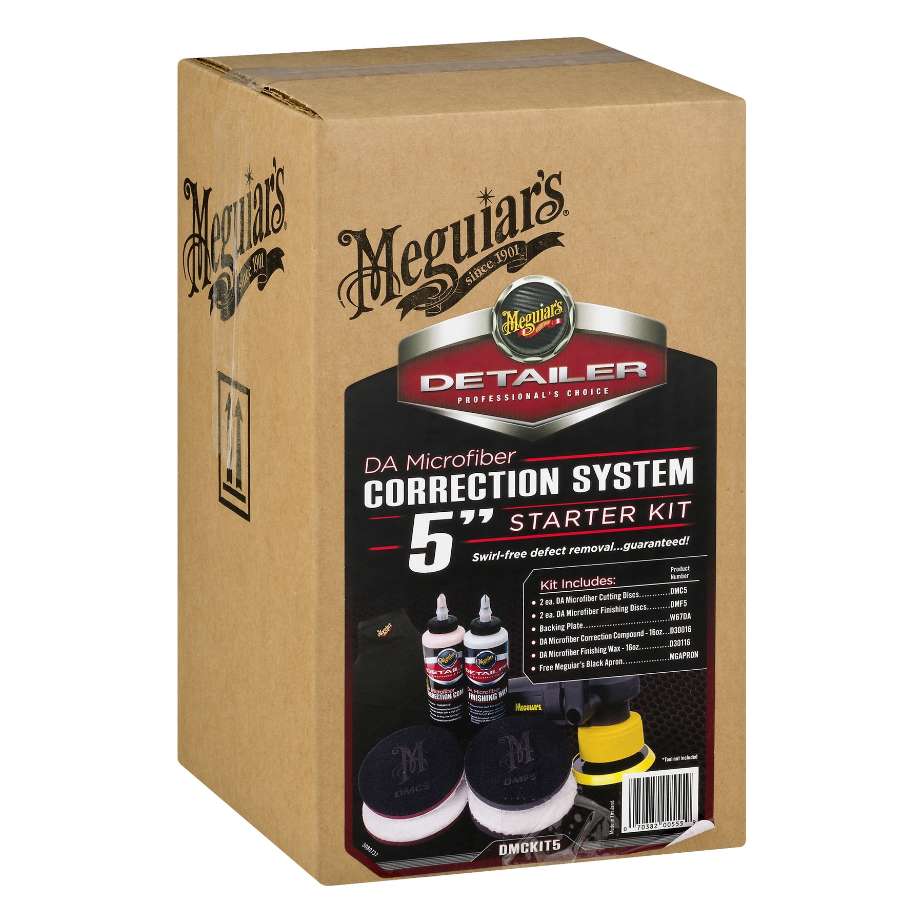 Meguiars DMCKIT5 DA Microfiber Correction System Kit 5