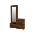 thumbnail image 3 of Recamara Matrimonial Kessa Muebles Venecia 5 Piezas Nogal, 3 of 18