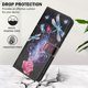 thumbnail image 5 of YX-2501 Wallet Case for iPhone 15 Plus 14 Plus Pattern Printing PU Leather Phone Cover with Lanyard, 5 of 5