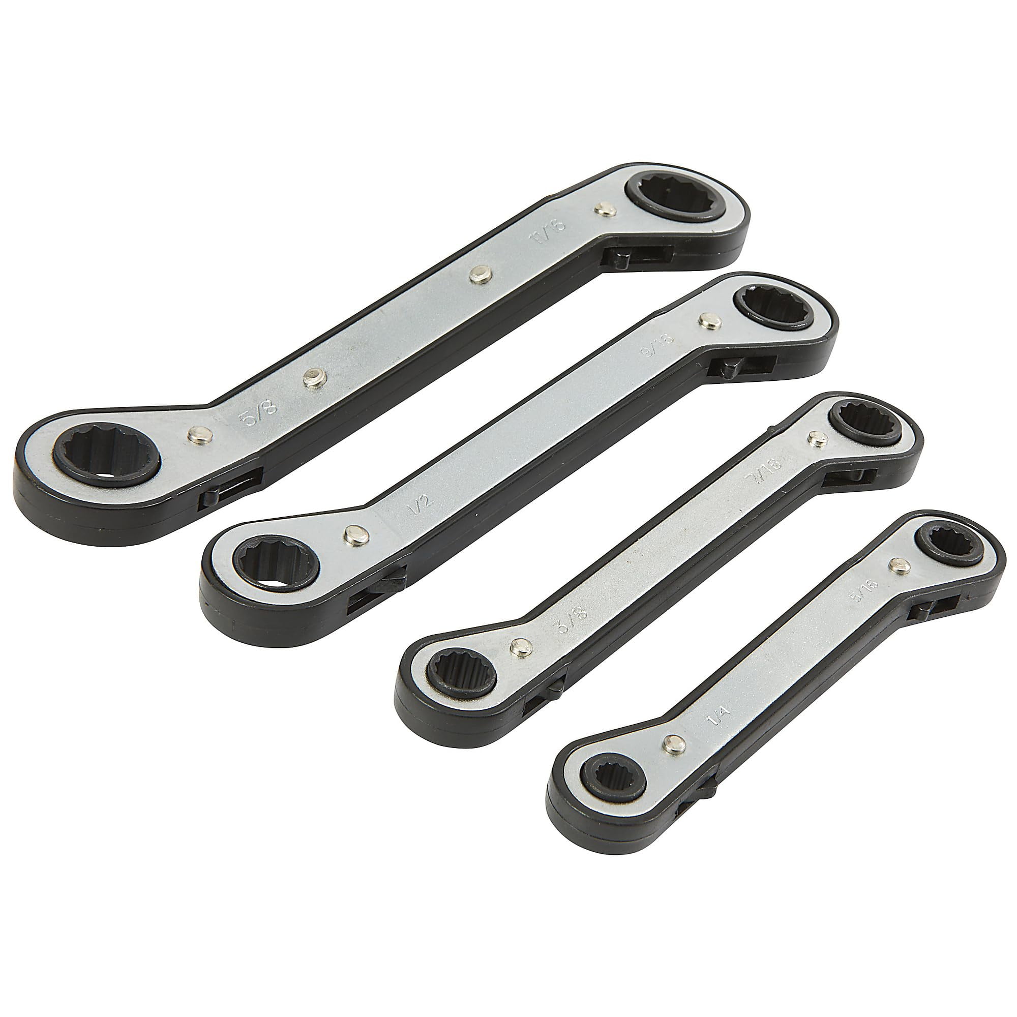 Ironton 4-Pc. Ratcheting Wrench Set