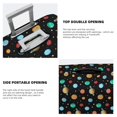 thumbnail image 3 of Cauagu Solar System Planets Space for Travel Luggage Cover,Travel Dust-proof Suitcase Cover Softside Suitcase Protector for 18-32inch,Not Included Suitcase-Large, 3 of 7