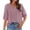 Pink, variant on Gkeoshab Shirts for Women Long Sleeve Shirts for Women Mock Neck Tops Pleated Front Blouses Dressy Casual Fall Clothes Womens Sweaters