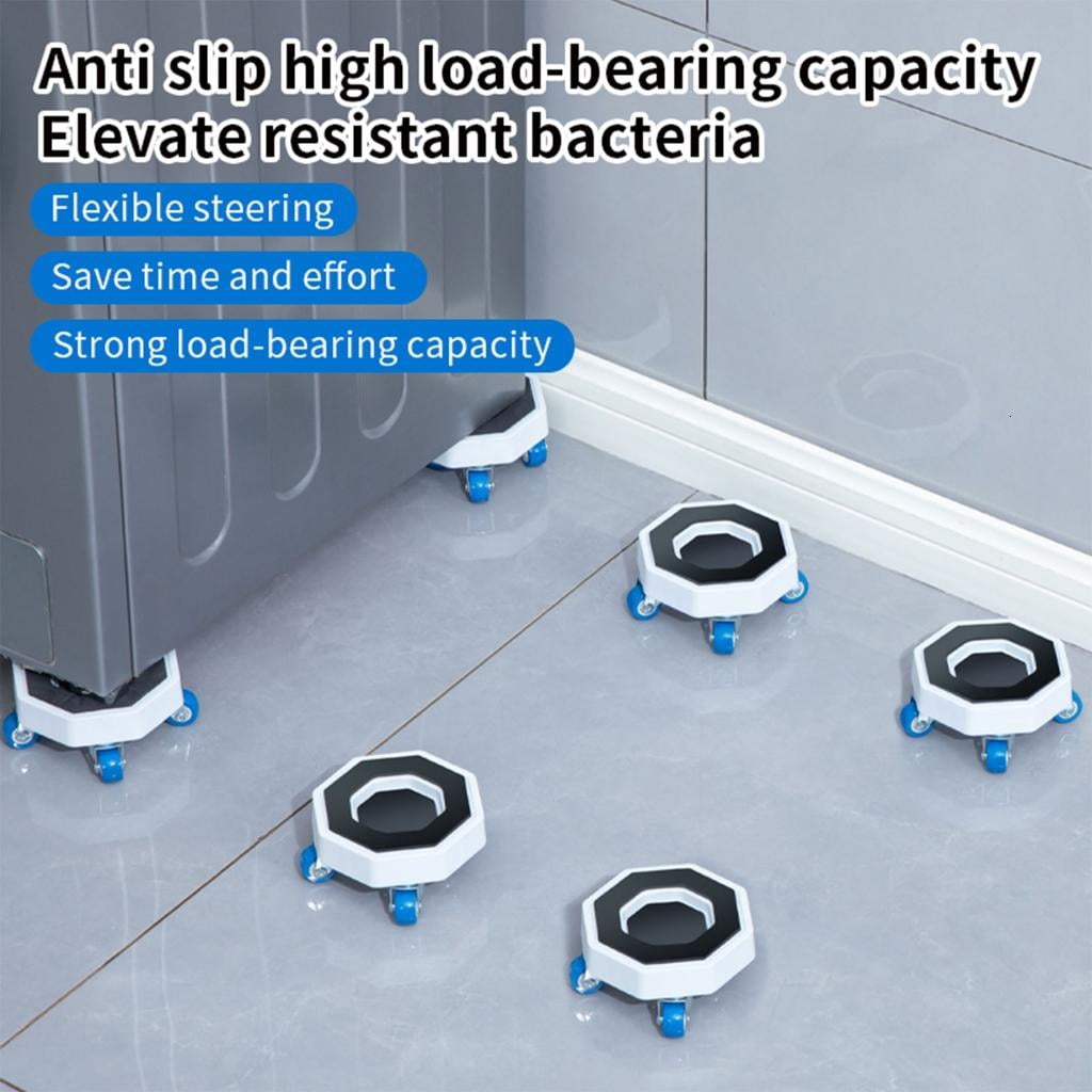 SDFGTstore Furniture Slider with 360 Degree Wheel Heavy Duty Furniture Mover Washing Machine Refrigerator Transport Tool