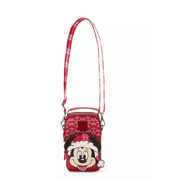 Disney Parks Mickey Mouse Holiday Convertible Crossbody Bag by Lug New With Tag