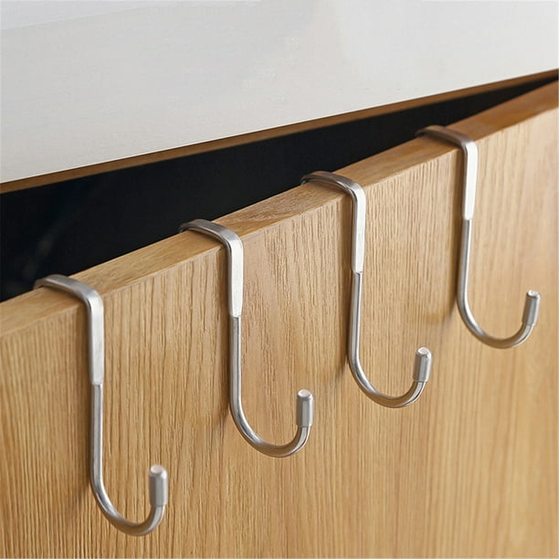 WREESH Stainless Steel S-Shaped Double Hooks Hanging Hangers Kitchen  Supplies