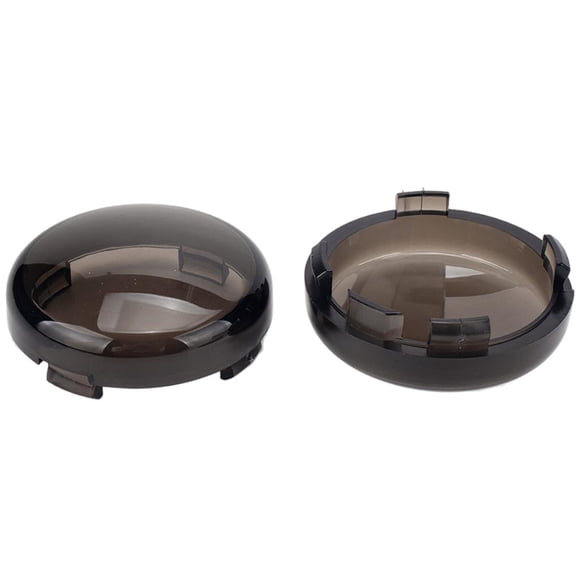 1 par de cubiertas para lentes de intermitentes de motocicleta. 2 uds cubiertas de luz