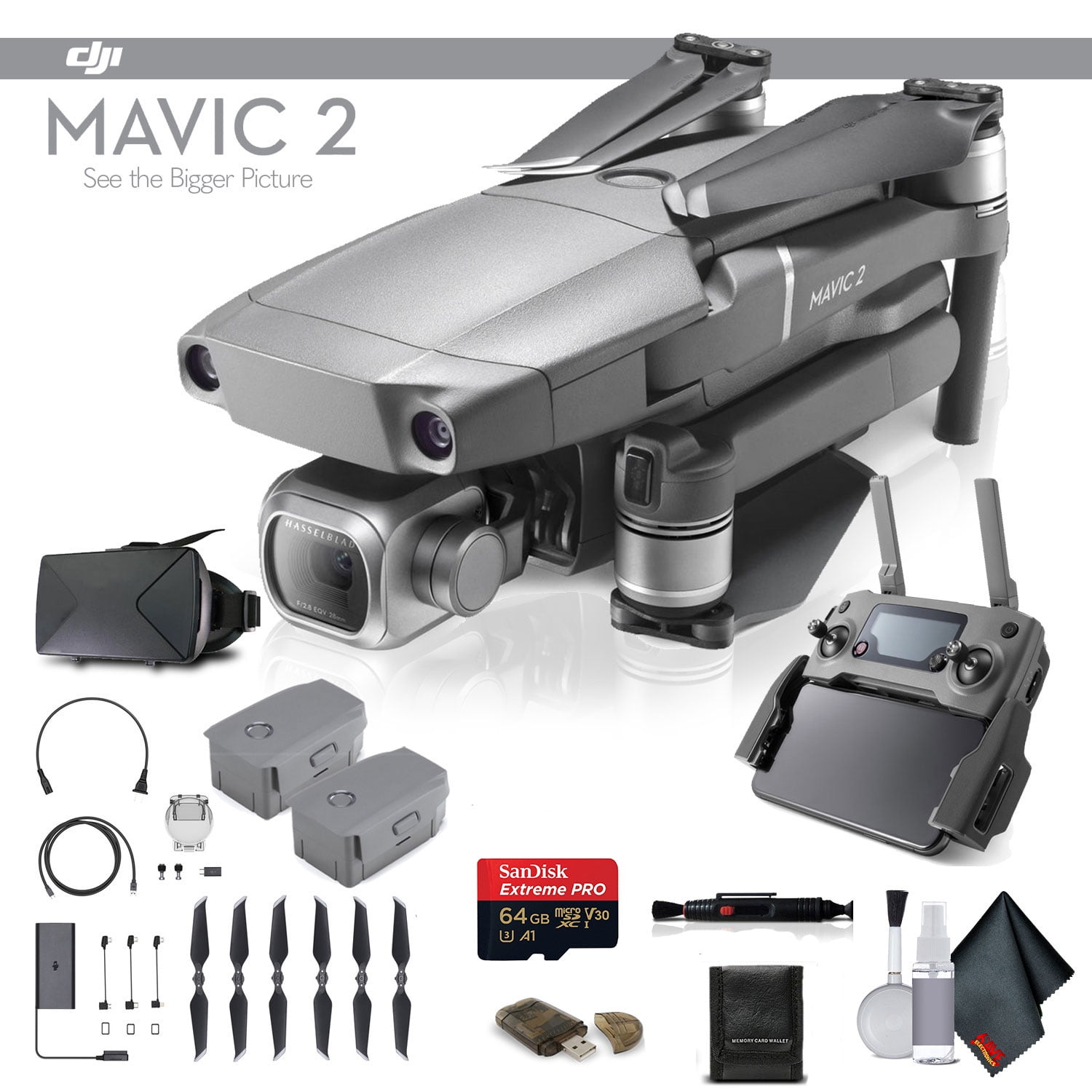Dji Mavic 2 Pro Cp Ma 00000019 01 With 64gb Memory Card Extra