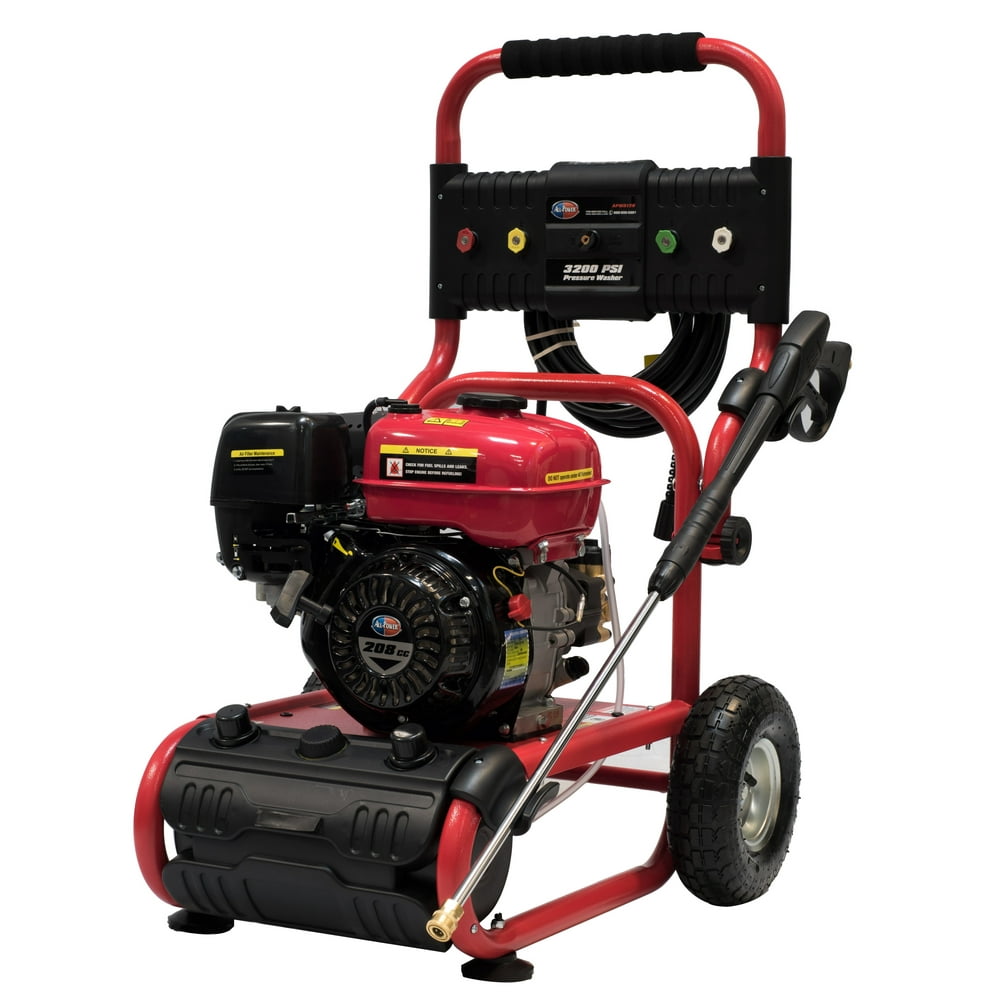 All Power Heavy Duty 3200 PSI, 2.6 GPM Gas Pressure Washer, Power