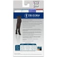thumbnail image 4 of Truform Women's Stockings, Thigh High, Closed Toe: 20-30 mmHg, Black, Medium, 4 of 5