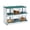 6-Bay, variant on 4 Compartment Galvanized Steel Chicken Nesting Boxes, Wall Mount Chicken Egg Laying Box with Sloped Roof & Vents, Green Poultry Nest Box for All Breeds