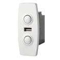 thumbnail image 3 of Interruptor Reclinable, Puerto de Carga USB Conveniente 5A 5 Pin 2 Botones de Silla de Elevació Control de la Mano 12-29V Para Sofá Eléctrico, 3 of 7