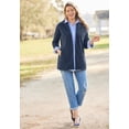 thumbnail image 6 of Woman Within Plus Size Knit Blazer Oversized Work & Casual, 6 of 6