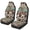 Aztec Cow Prints, variant on XYZCANDO Turtle Car Seat Covers Comfortable Aztec Tribal Car Seat Cover Protector Front Seats Anti-Slip Protection Interior Accessories Elastic Polyester for Cars Sedans and SUVs