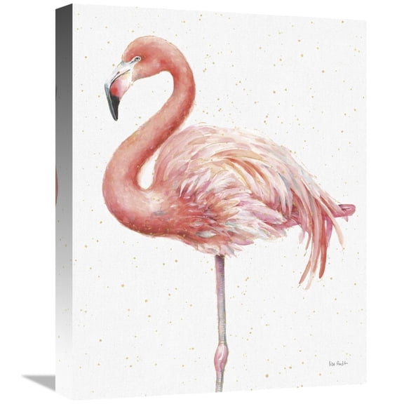 Global Gallery's 'Gracefully Pink V' By Lisa Audit Stretched Canvas Wall Art