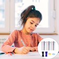 thumbnail image 4 of Clearance Under $3.5! 1 Set of 12 Erasable Rolling Ball Pens with Cute Bear Design, 24 Refills & 2 Erasers, 0.5mm Fine Point Retractable Pens, Smooth Writing Refillable Kit, 4 of 8