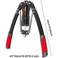 thumbnail image 4 of Arm Exerciser Hydraulic Arm Strengthener With Anti Slip Grip For Adults Red Biceps Chest Workout, 4 of 5
