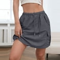 thumbnail image 6 of Zedker Women's Outdoor Skort Golf Skorts Active Athletic Skort UPF 50+ Hiking Casual Skirt Quick Dry with Pockets Dark Gray XXL, 6 of 9