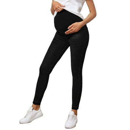 

Maternity Denim Skinny Jeans Black L