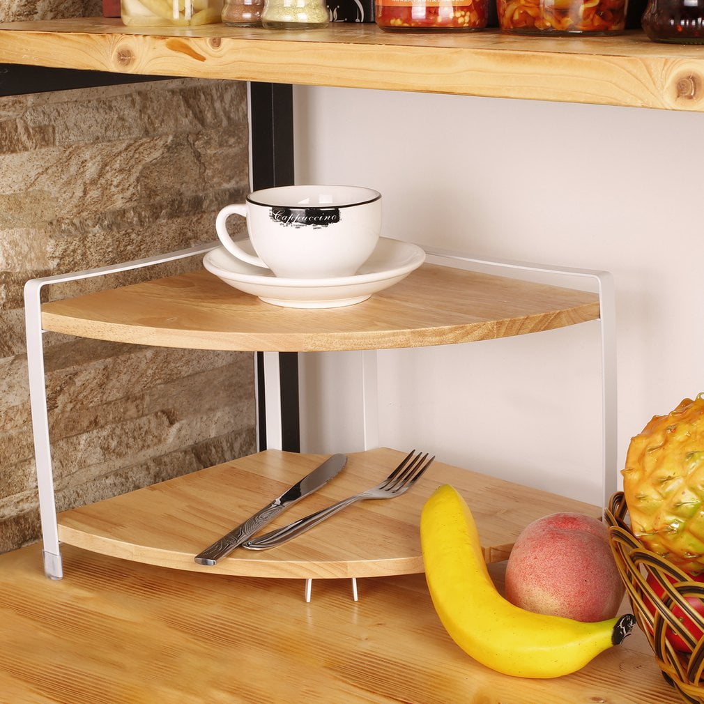 corner spice shelves