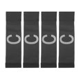 thumbnail image 1 of Minkissy 4Pcs Portable White Captain Armband Non Slip Durable Football Team Supply, 1 of 5