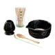 thumbnail image 1 of de TEA Matcha, bisque de de mezcla tazón, de preparación de té japonesa para regalos de amantes del té familiar Negro, 1 of 9