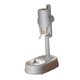 thumbnail image 1 of Dispensador de agua para mascotas, cuenco para perros 2 en 1, comedero automático para mascotas, comedero y bebedero para hámsteres, conejos, hurones, gris, 1 of 8