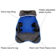 thumbnail image 4 of Tineer Reflective Thicken Dog Jacket Vest Winter Warm Pet Outfit Jacket Coat with Harness Hole for Small Medium Large Dogs for Cold Weather(XL,Blue), 4 of 8