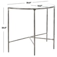 thumbnail image 3 of SAFAVIEH Couture Jessa Glam Metal Console Table, Silver, 3 of 11