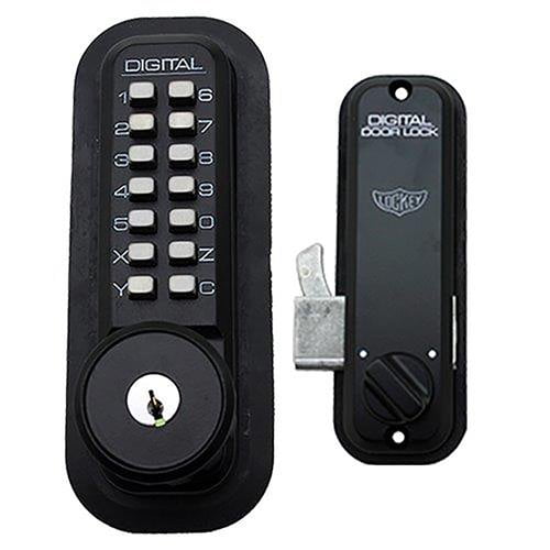 Lockey USA Mechanical Keyless Combination Hook Bolt Lock with Key