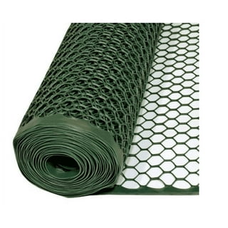 NETINFINI Plastic Chicken Net Poultry Bed Netting Poultry Rolled Fencing  Net Poultry Net Chicken Coop Netting High Strength Chicken Wire Mesh Fence