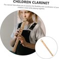 thumbnail image 4 of 8 Clarinet Woody Plastic Playes Children's Claritan Kids Music Flute Recorder Instrument for Kids Instrument Flute Kids Music Beginner Clarinet Beginner Practice Clarinet, 4 of 5