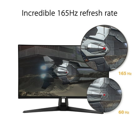ASUS - TUF Gaming 27" IPS FHD 1080P 165Hz 1ms FreeSync Premium Gaming Monitor (2 x HDMI, DisplayPort) - Black