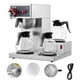 thumbnail image 1 of Cafetera VEVOR de 12 tazas con 3 jarras y 3 calentadores, 1 of 9