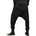 thumbnail image 4 of Men's Casual Vintage Harem Pants Hip Hop Loose Yoga Trousers, 4 of 10