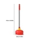 thumbnail image 3 of Desatascador De Inodoros Inodoros manuales Émbolo Fuerte Succión A prueba de salpicaduras Baño Cocina (Rojo) Wdftyju Libre de BPA, 3 of 3