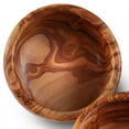 thumbnail image 3 of Olive Wood Bowl / Candle Jar handmade gift, 3 of 10