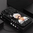 thumbnail image 1 of Ones Pieces Luffys Anime For Xiaomi Redmi Note 13 12 12Pro 11 11S 11T 10S 10 Pro Plus 5G Liquid Left Rope Phone Case, 1 of 1