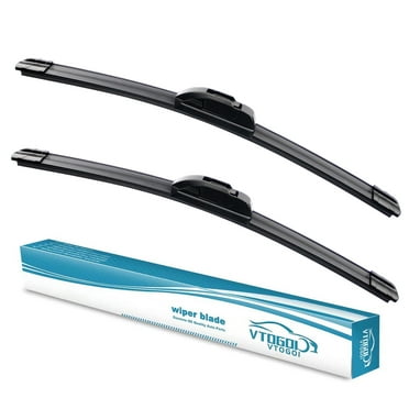 2 Wipers Factory 26" 17" Original Equipment Replacement Front Windshield Wiper Blades Set(Pack of 2)