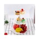 thumbnail image 5 of Bandeja de frutas de tres niveles, bandeja de plástico blanca para tartas de tres niveles, bandeja de plástico para servir de tres niveles, artesanía superior, 5 of 12