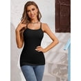 thumbnail image 4 of 4-Pack Women's Spaghetti Strap Camisoles - Slim-Fit Tank Tops, 4 of 6