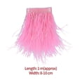 thumbnail image 3 of Ostrich Trims Dress Sewing Handmade Ribbon Tape Headband Feather Fringe Costumes Ty, 3 of 3