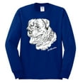 thumbnail image 2 of Rottweiler Dog Lover Pet Owner Animal Lover Mens Long Sleeve Shirt, Royal, Medium, 2 of 4